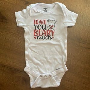 Valentine’s Day Gerber Onsies A15